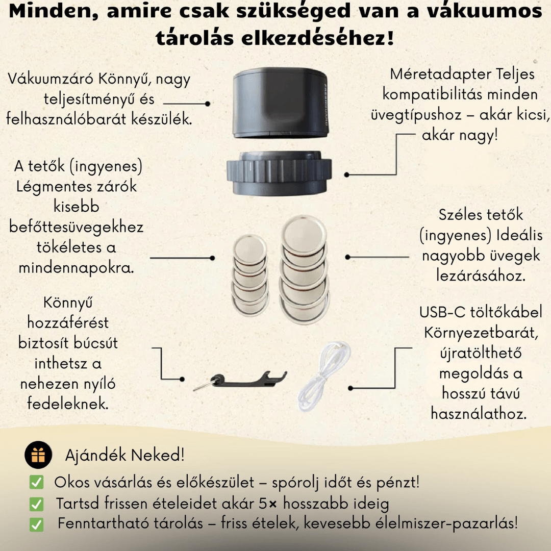 Sealzy™ Frissentartó Szett - Sealzy